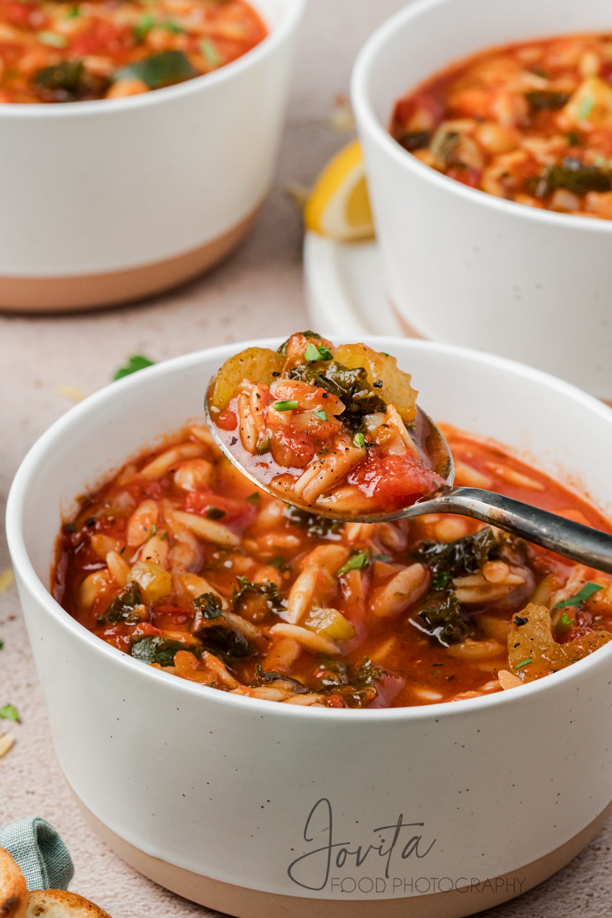 Vegetable Orzo Soup