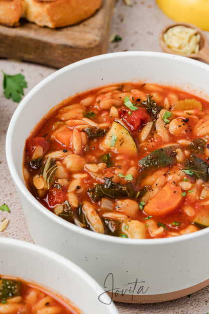 Vegetable Orzo Soup