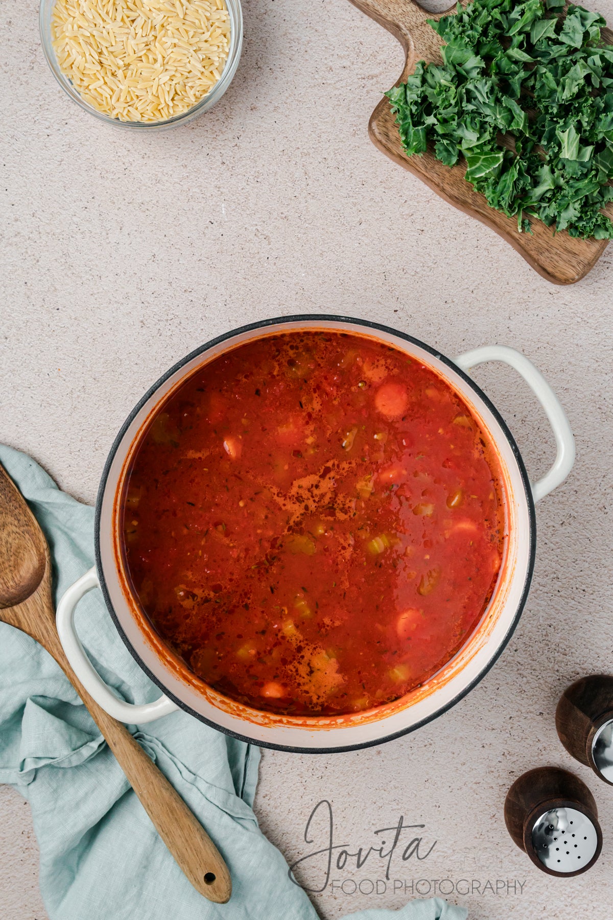 Vegetable Orzo Soup