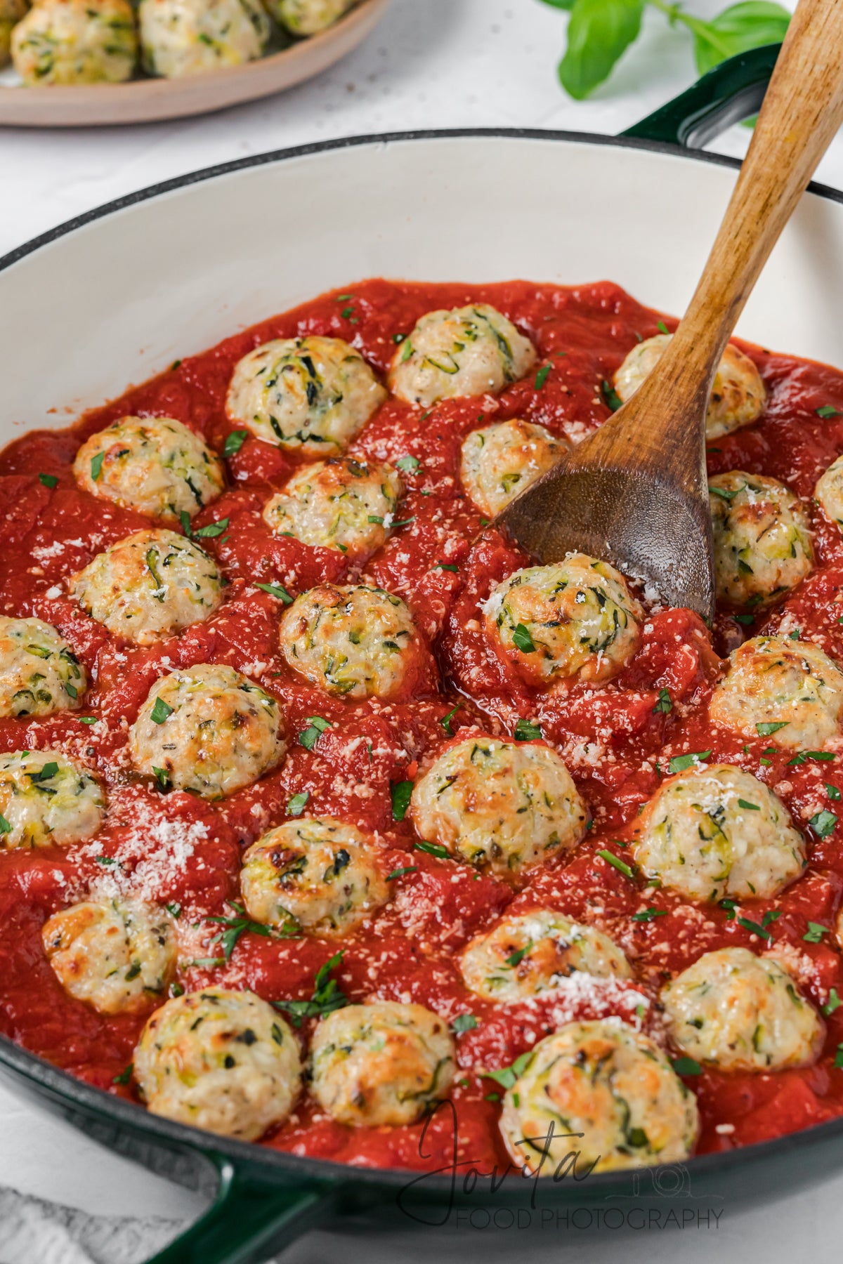 Baked Turkey Zucchini Meatballs