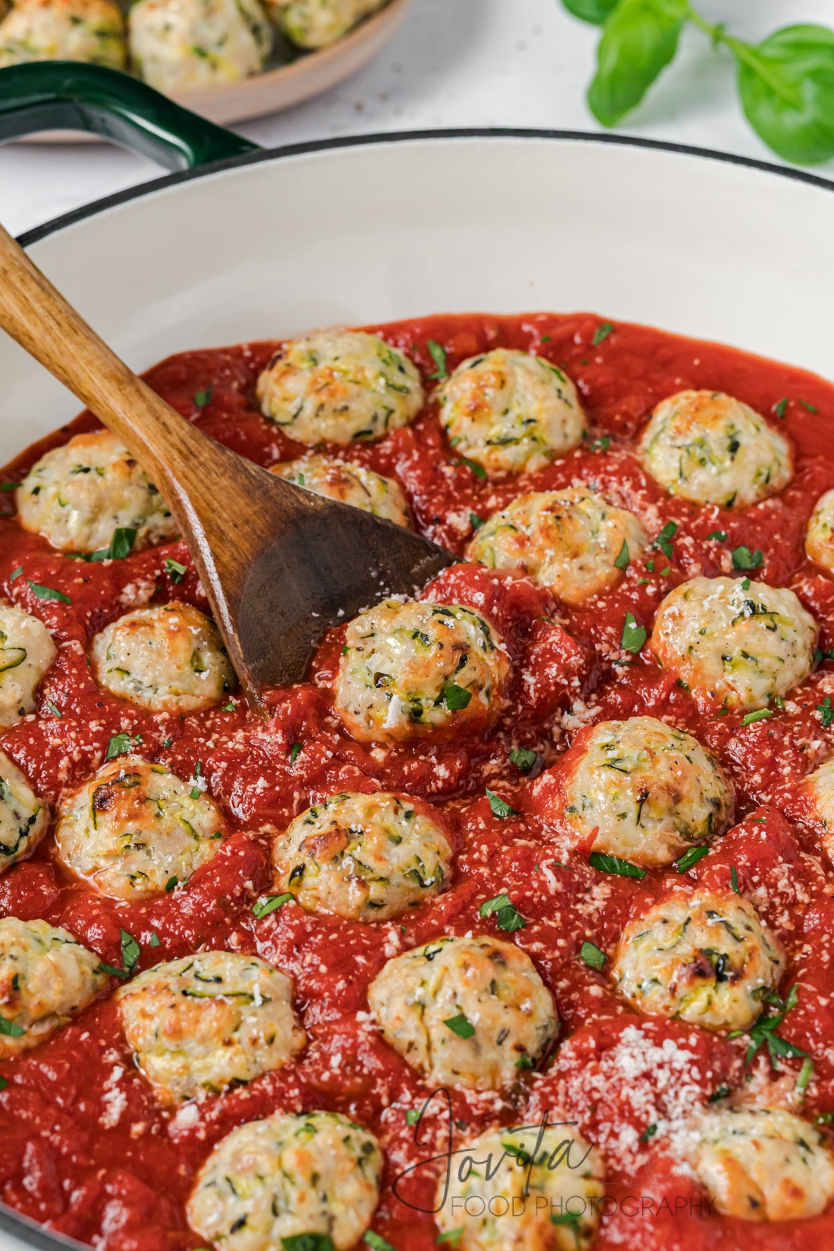 Baked Turkey Zucchini Meatballs