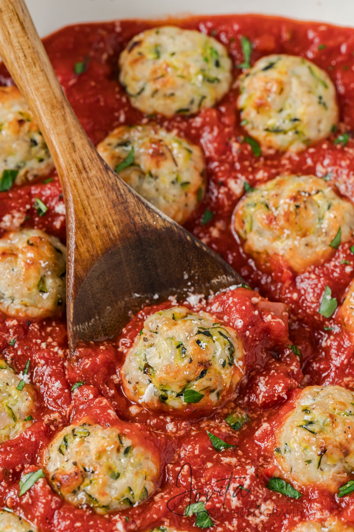 Baked Turkey Zucchini Meatballs