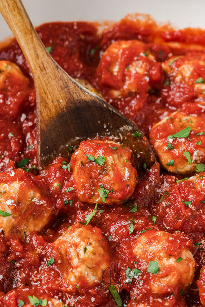 Baked Turkey Zucchini Meatballs