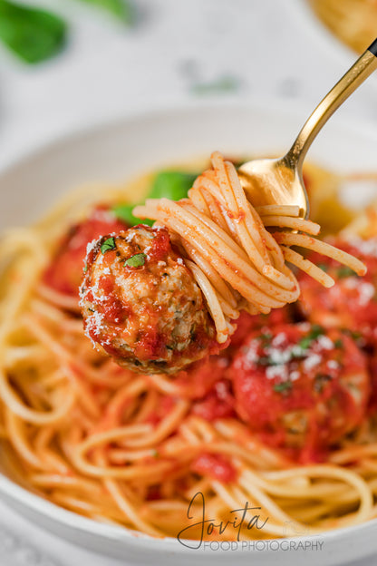 Baked Turkey Zucchini Meatballs