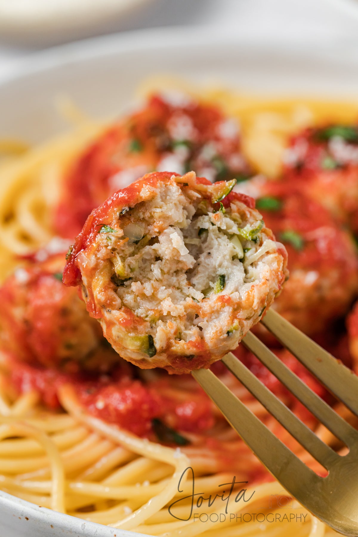 Baked Turkey Zucchini Meatballs
